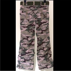 American rag camo cargo pants pink camouflage American rag pants pink camo pants
